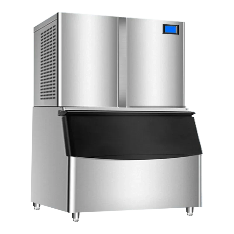 2026 Hot Sale Commercial Ice Machine for Shops and Bars - Large Capacity, Compact, Fully Automatic Square Ice Block 3