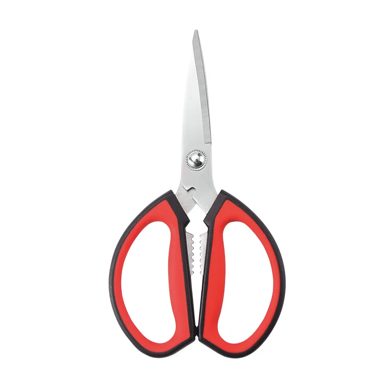 Dobeli 2CR13 Steel Office Scissors Multi-functional  Household Kitchen Bone Scissors Manual Paper-cut Tailor Cloth Shear