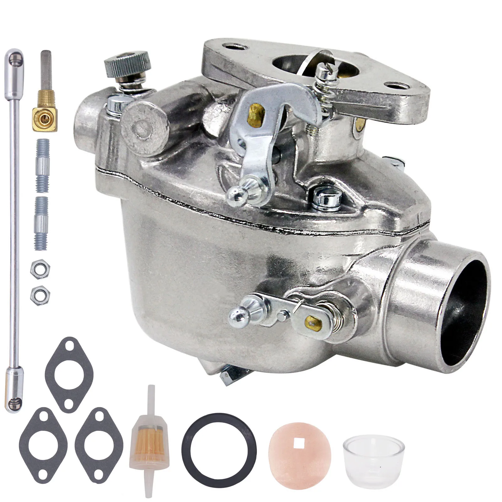 H153 HIGH QUALITY ALUMINUM CARBURETOR FOR FORD TRACTOR 8N 9N 2N MAJOR TSX33 TSX241 8N9510C 9N9510A B3NN9510A MARVEL SCHEBLER