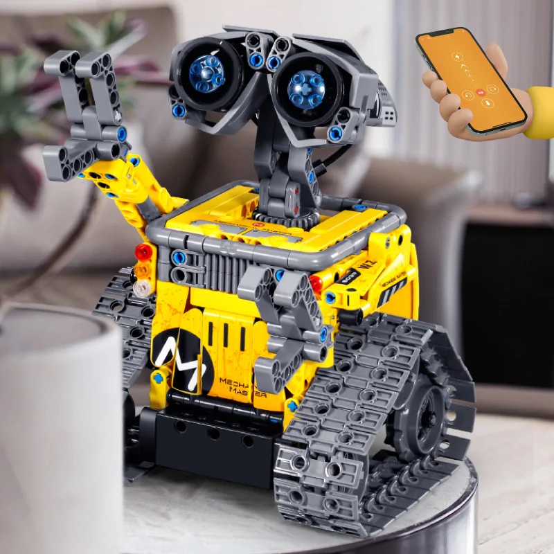 3IN1 ville technique RC voiture Robot pelle voiture de course blocs de construction télécommande pelle camion briques cadeau jouets pour garçons