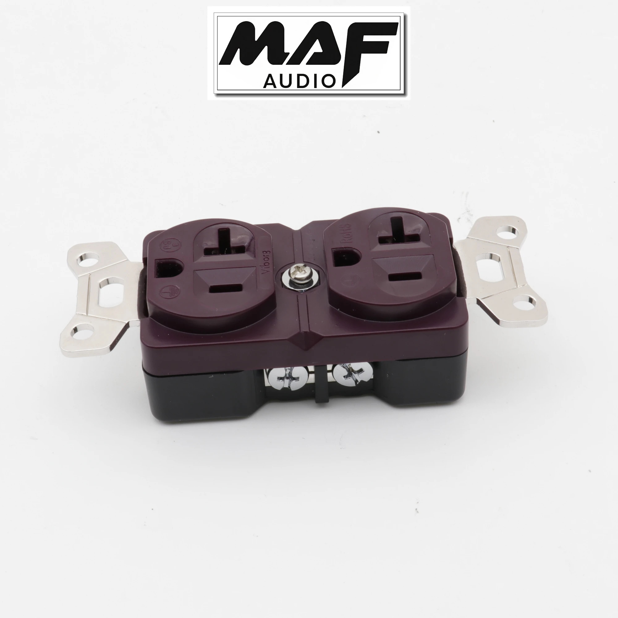 1pc Viborg High End VM20G Rot Reinem Kupfer Steckdose UNS Buchse HIFI Wand Montage Stecker Netzkabel Outlet – Detail 4