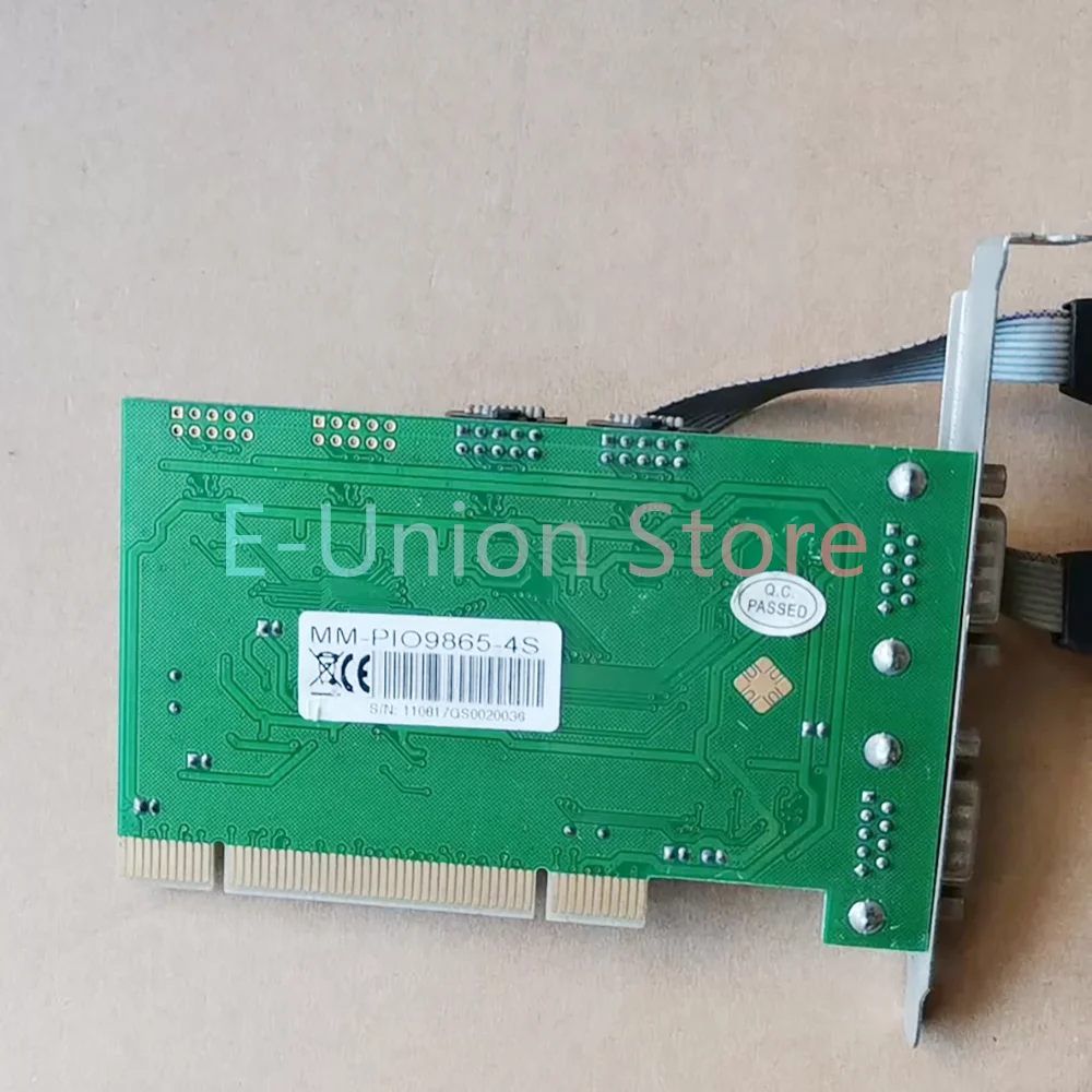 1 Pcs MM-PI09865-V1.0 6-Way PCI To Serial Port Card Conversion