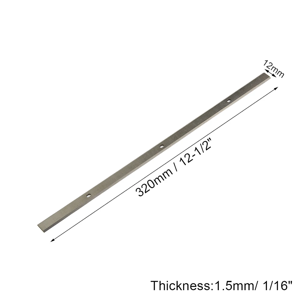 

Blade Planer 2Pcs For Triton High Speed Power Tools Protable Reliable TP305 TP400LS TPT125 Workshop 15/32inch 22-560
