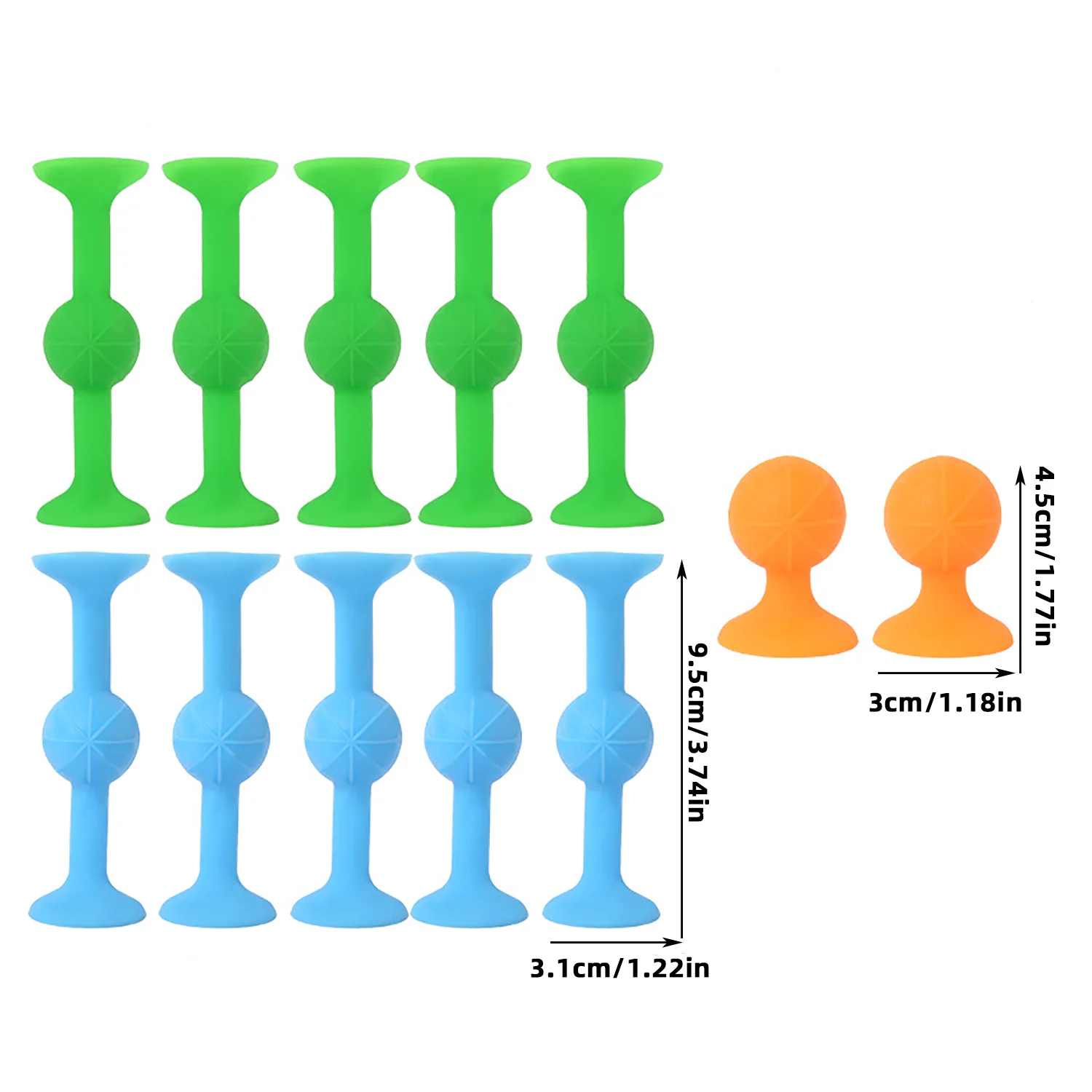 Juguete de dardo con ventosa, combinación de música pegajosa, fuerte succión, juguete de descompresión, 1 Juego, 10 piezas