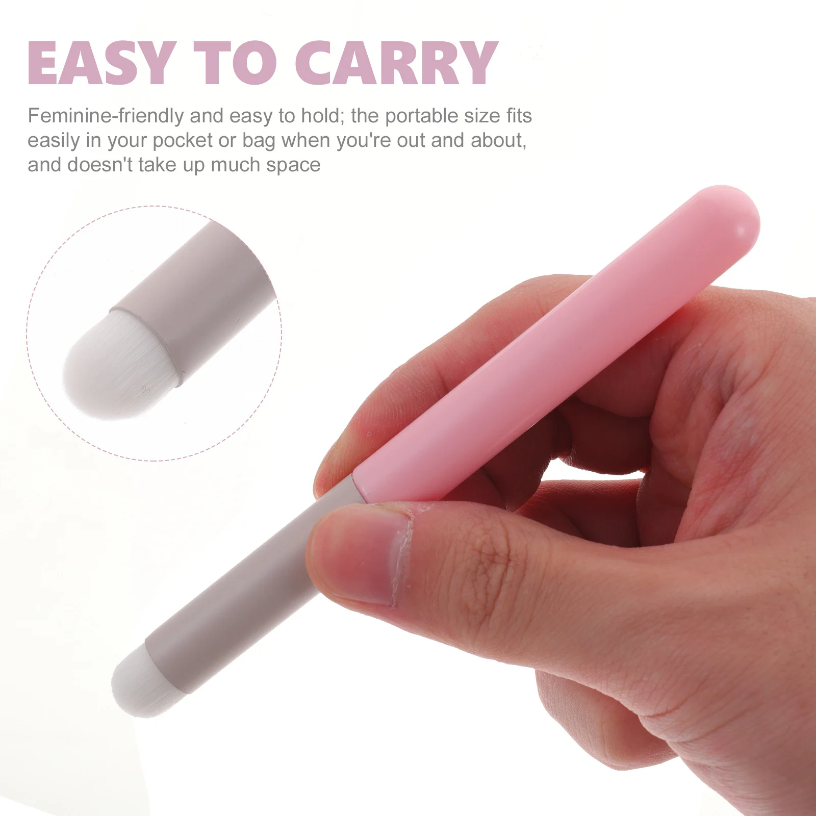 8 Stuks Make-Up Kwasten Set Lipgloss Applicator Wand Multifunctionele Lippenstift Oogschaduw Concealer Tool Lip Borstel Oogschaduw Applicator