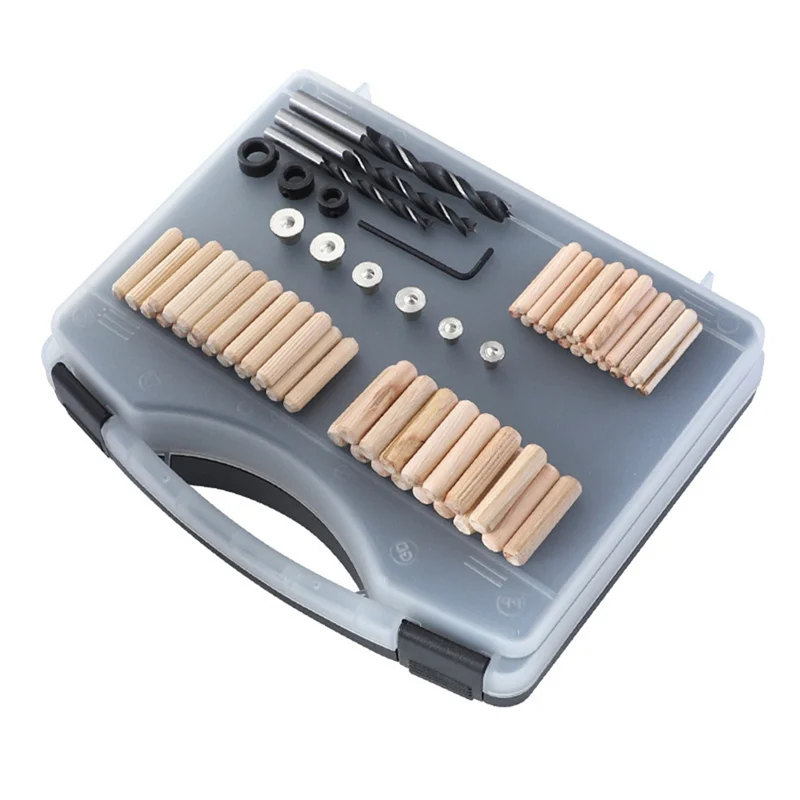 GTBL Woodworking Straight Hole Puncher Locator Handheld Wood Board Connection Hole Drilling Guide Locator Woodworking Tools