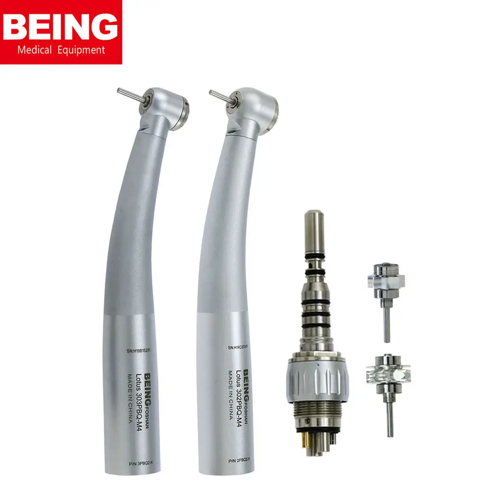 

BEING Dental High Speed Fiber Optic Handpiece Fit KAVO MULTIflex Coupler 6Holes 302PBQ-K 303PBQ-K