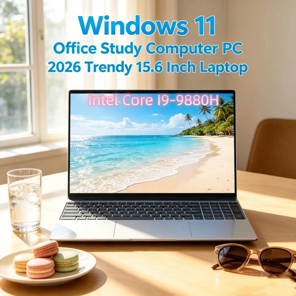 

Modish 15.6 Inch Ultra Slim Gaming PC Intel Core I9-9880H 32GB RAM 2TB SSD 1080P Windows 11 Daily Use Computer