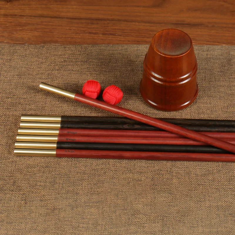 Two Color Wooden Magic Wand Magic Tricks Accessory Magician Tool Close Up Stage Street Illusions Props Gimmick Fun