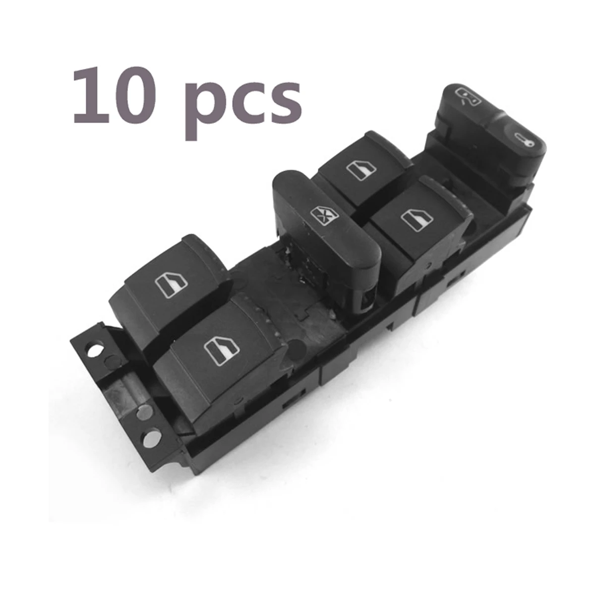 

10 PCS Driver Left Side Window Door Locking Switch 1J4959857 B D For VW Bora Jetta Golf MK4 B5