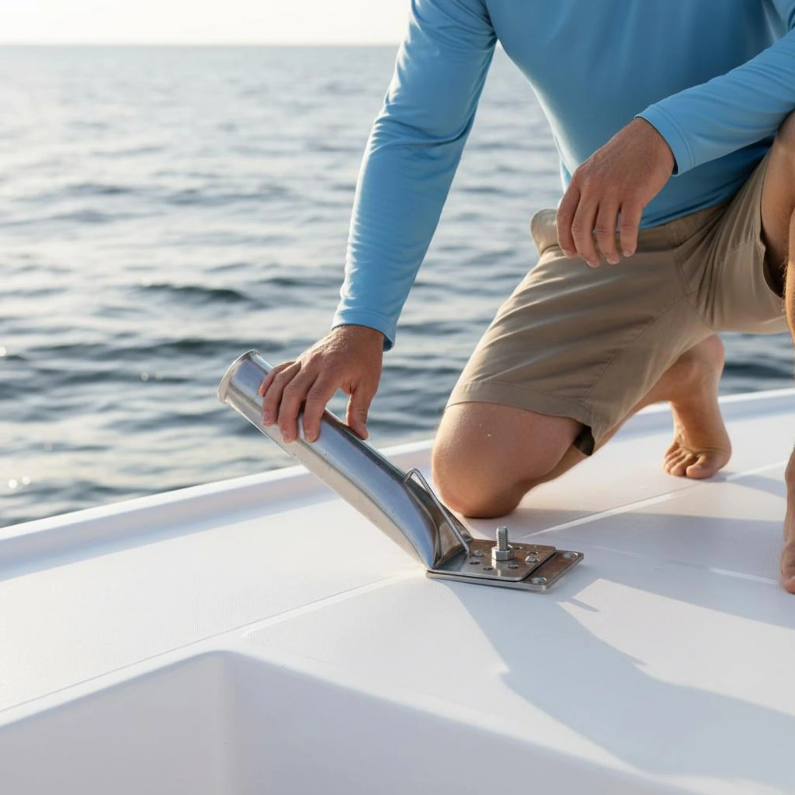 

Boat Fishing Rod Base Easy Installation Marine Hardware for Anglers