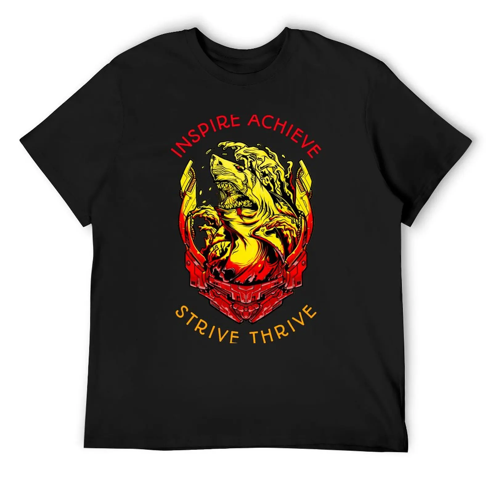 Inspire achieve strive thrive T-Shirt sports fans vintage anime shirt anime t shirts fitted t shirts for men