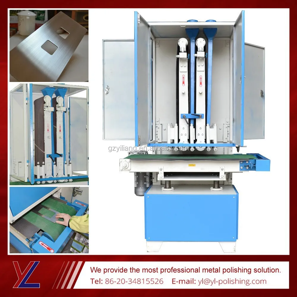 Stainless Steel Sheet Surface Abrasive Sanding Belts Machine