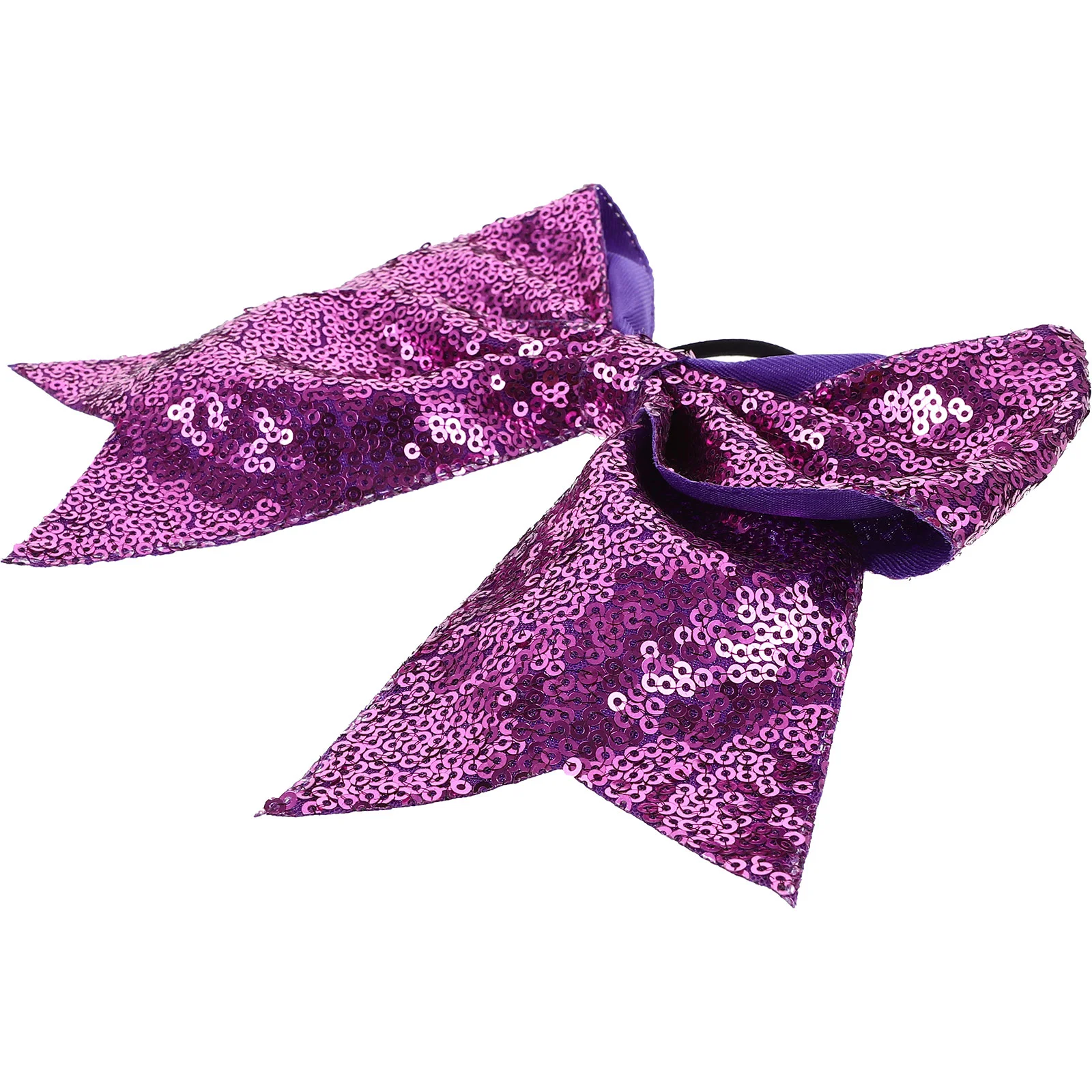 

2pcs Bowknot Hair Ties Girls Hair Scrunchies Sequins Bow Hair Bands Kids Ponytail Holders bow hair ties