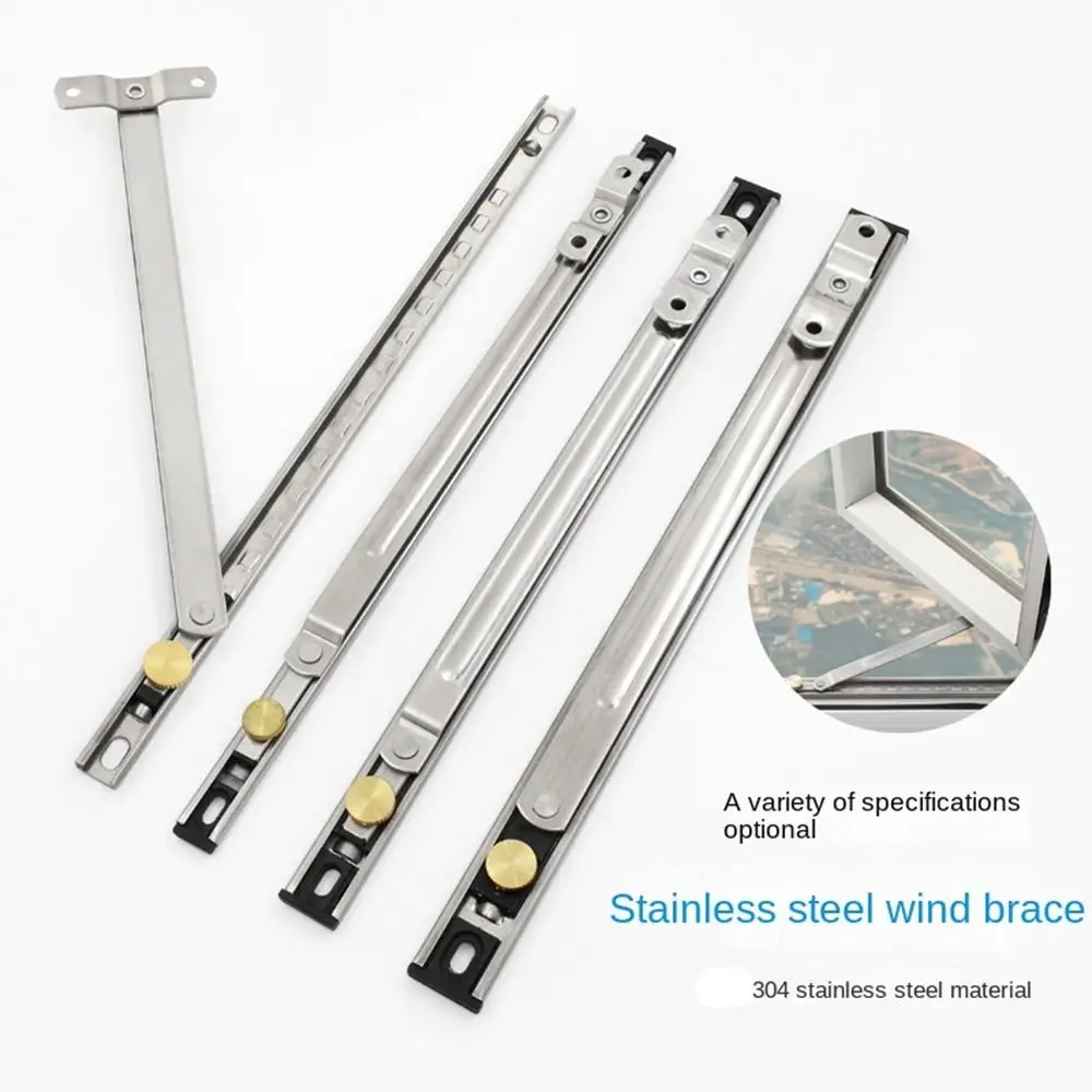 New Stainless Steel Window Support Gusset Fixed Windproof Window Windproof Brace Angle Controller Hardware Window Limiter Window