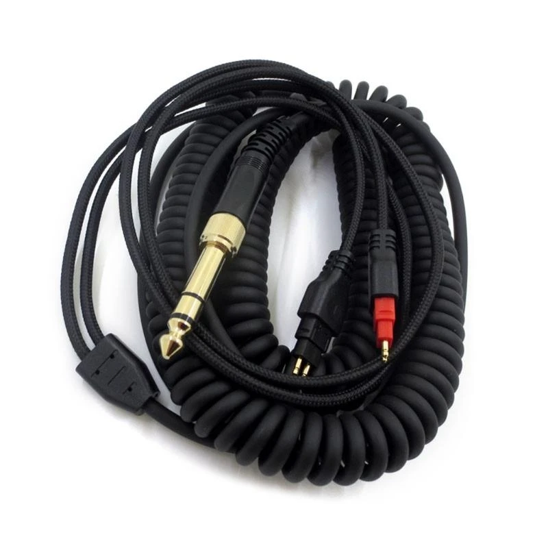 Voller geschichteter Stecker-Klinkenkabel für Senn Heiser HD650 HD600 HD66 Kopfhörer E74A – Detail 1