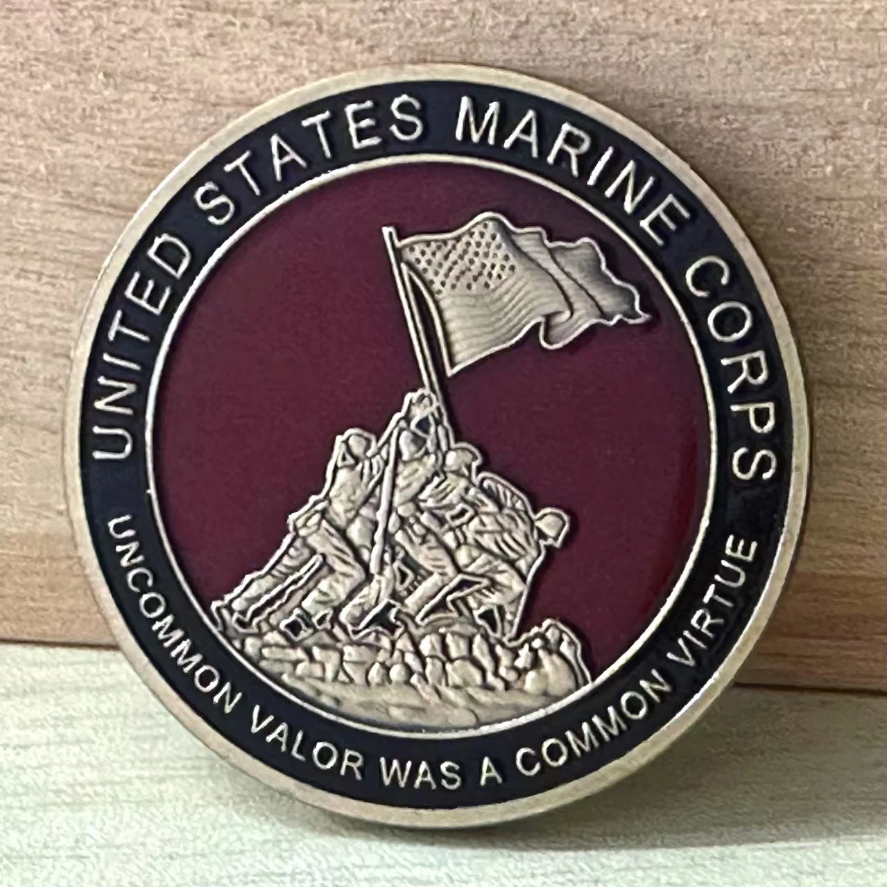 

Bronze Marine Corps Division Commemorative Coin Semper Fidelis Collectibles Art Souvenir Military Challenge Coin