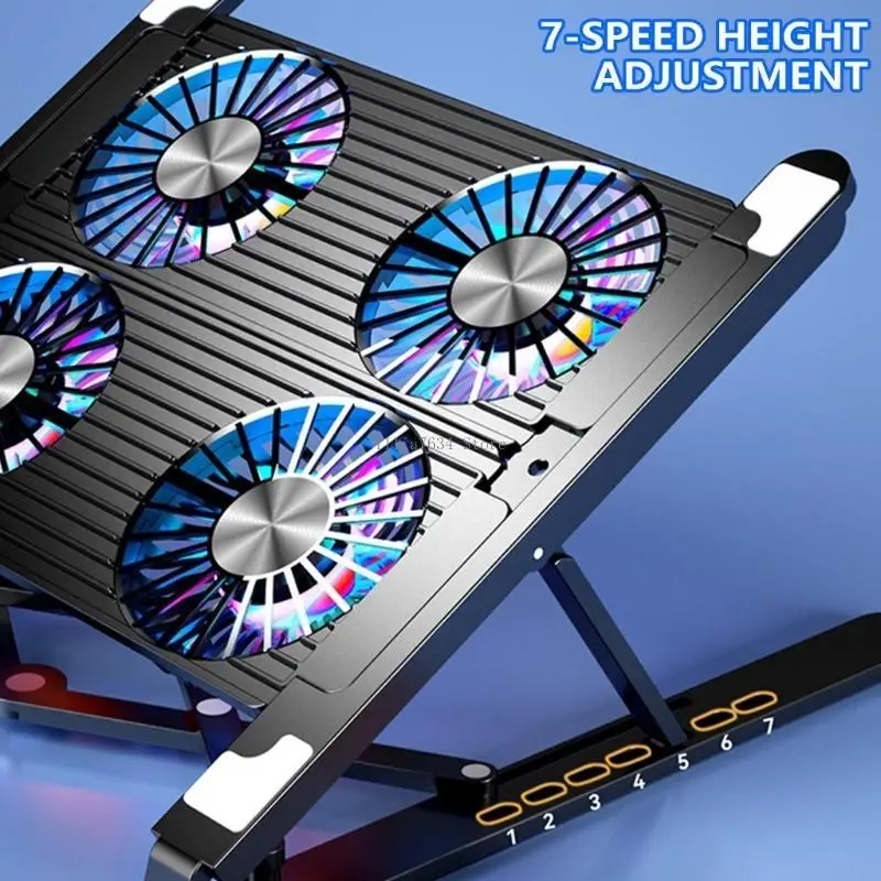 Laptop Cooling Pad Laptop Coolers with Quiet Fan for Computer PC Notebook Gaming