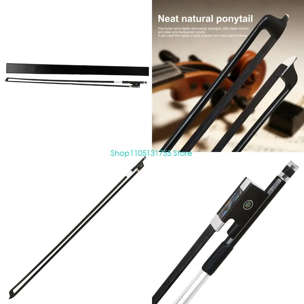 K0EF Light Weight 4/4 Violin Bows With Black Horsehair Carbon Fiber Construction For Optimal Control Classical Bows Design
