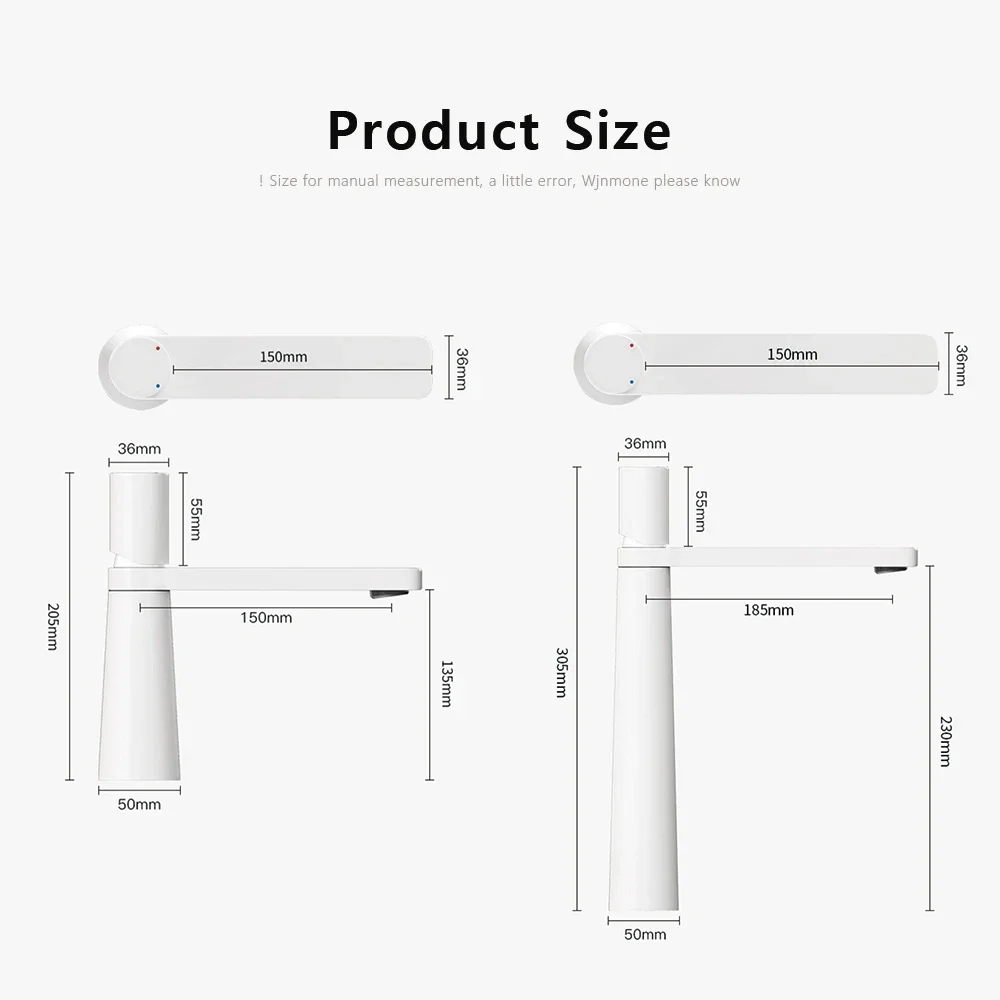 Modern Chrome Basin Faucet Deck Mounted Brass Bathroom Faucet Water Saving Hot Cold Mixer Water Tap Toilet Washbasin Sink Faucet