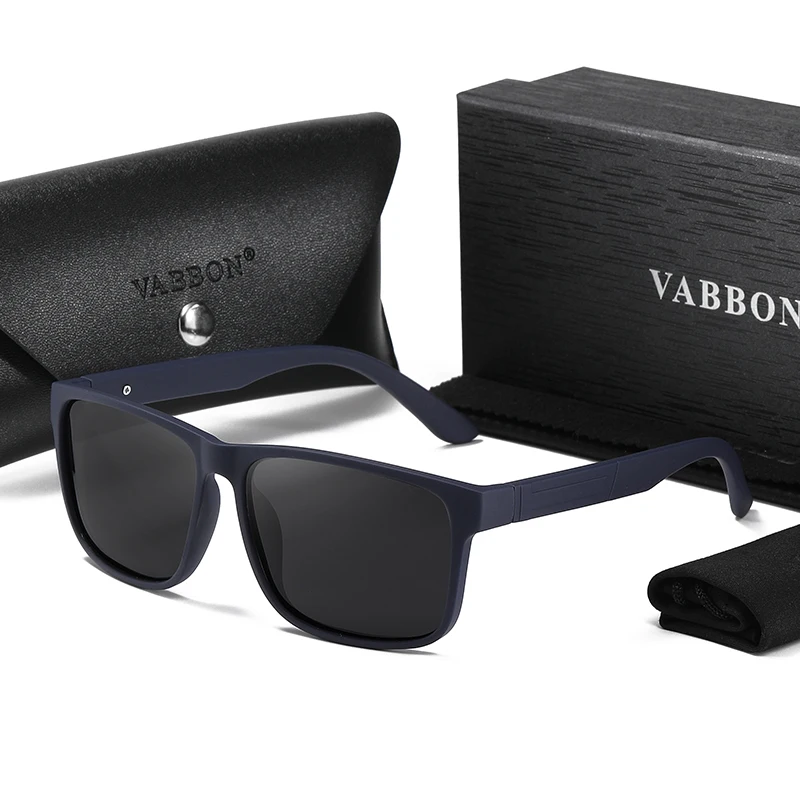 

Vabbon новые модные уличные солнцезащитные очки мужские модные поляризационные солнцезащитные очки с защитой от ультрафиолета ретро классические очки для вождения и отдыха и рыбалки, премиальный подарок 1105