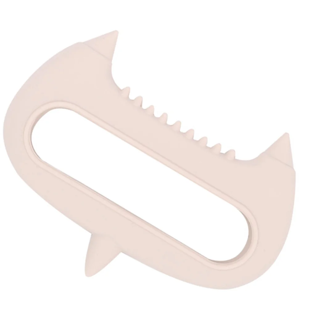 

Silicone Acupoint Head Massager Ergonomic Handheld Design For Scalp Stimulation Portable Manual Massage Tool Stress Relief