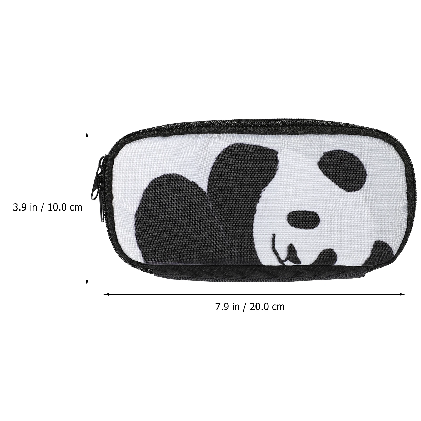 

Pencil Case Aesthetic Stationery Desk Organiser Organizer for Pens Bag Pouch Fabric White Woman