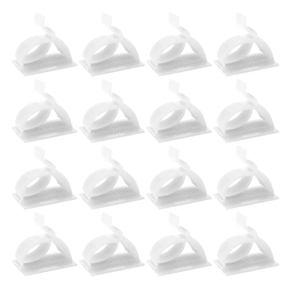 

Wire Fixer Self-adhesive Cable Holders Wrappers Winders Desktop Organizers Clips