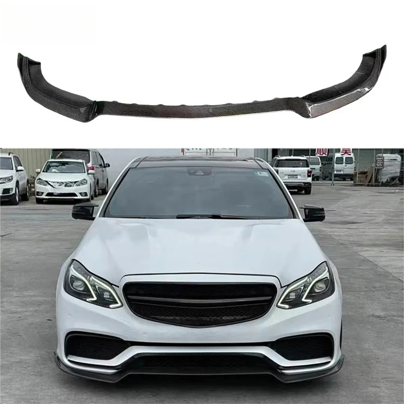 

W212 E Class High Quality Carbon Fiber BB Style Front Lip Front Bumper Lip for E Class W212 E63 4-door