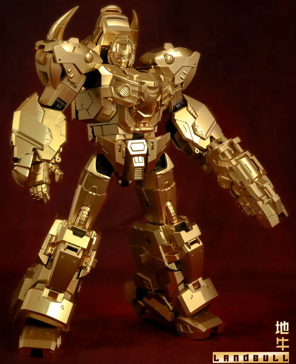 Cang Toys Transformatie CHIYOU Golden Rampage Tantrum Landbull G1 Serie Limited Edition Action Figure Vervorming Robot