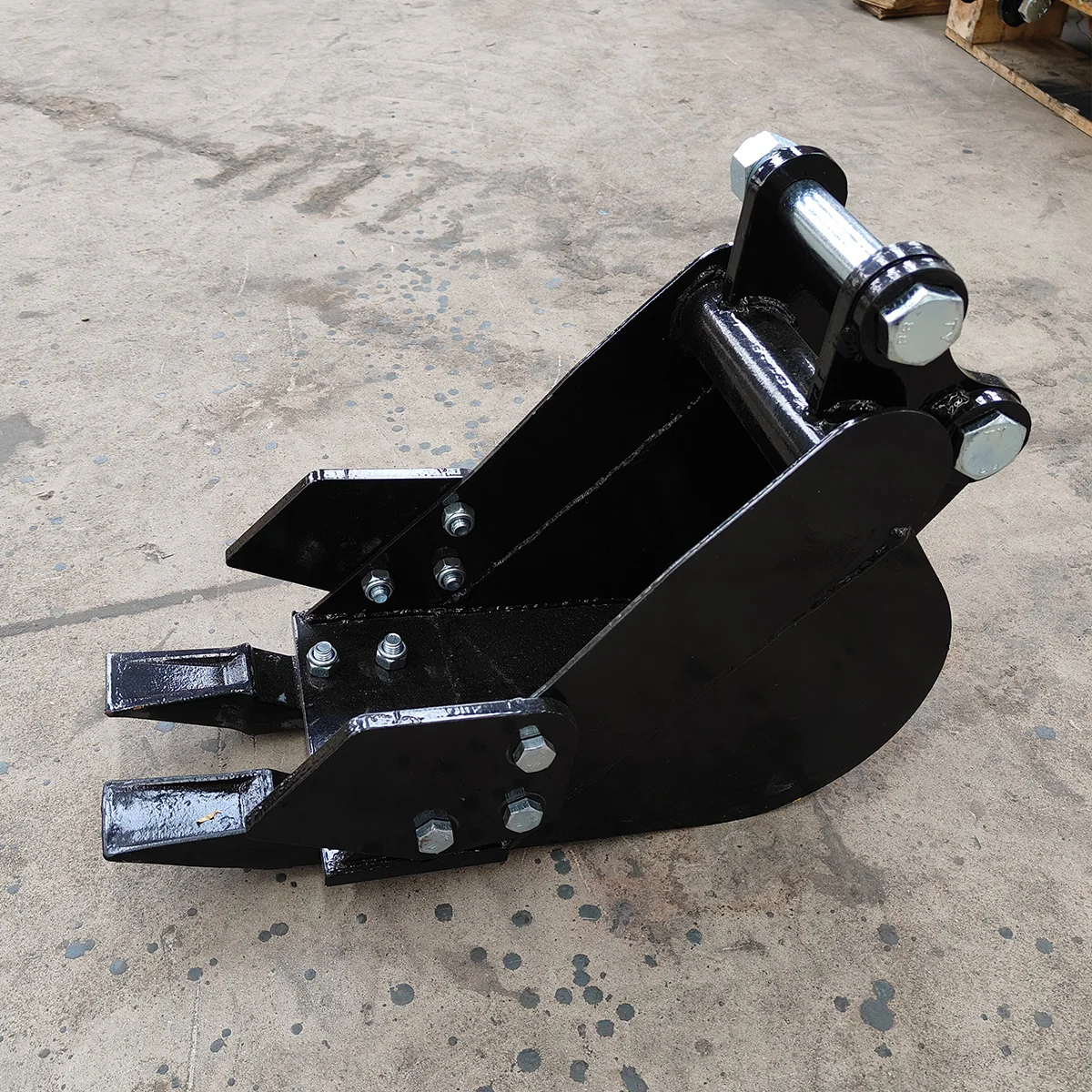 200mm 7.9inch Narrow Bucket Attachment for Mini Excavators Small Digger Accessory
