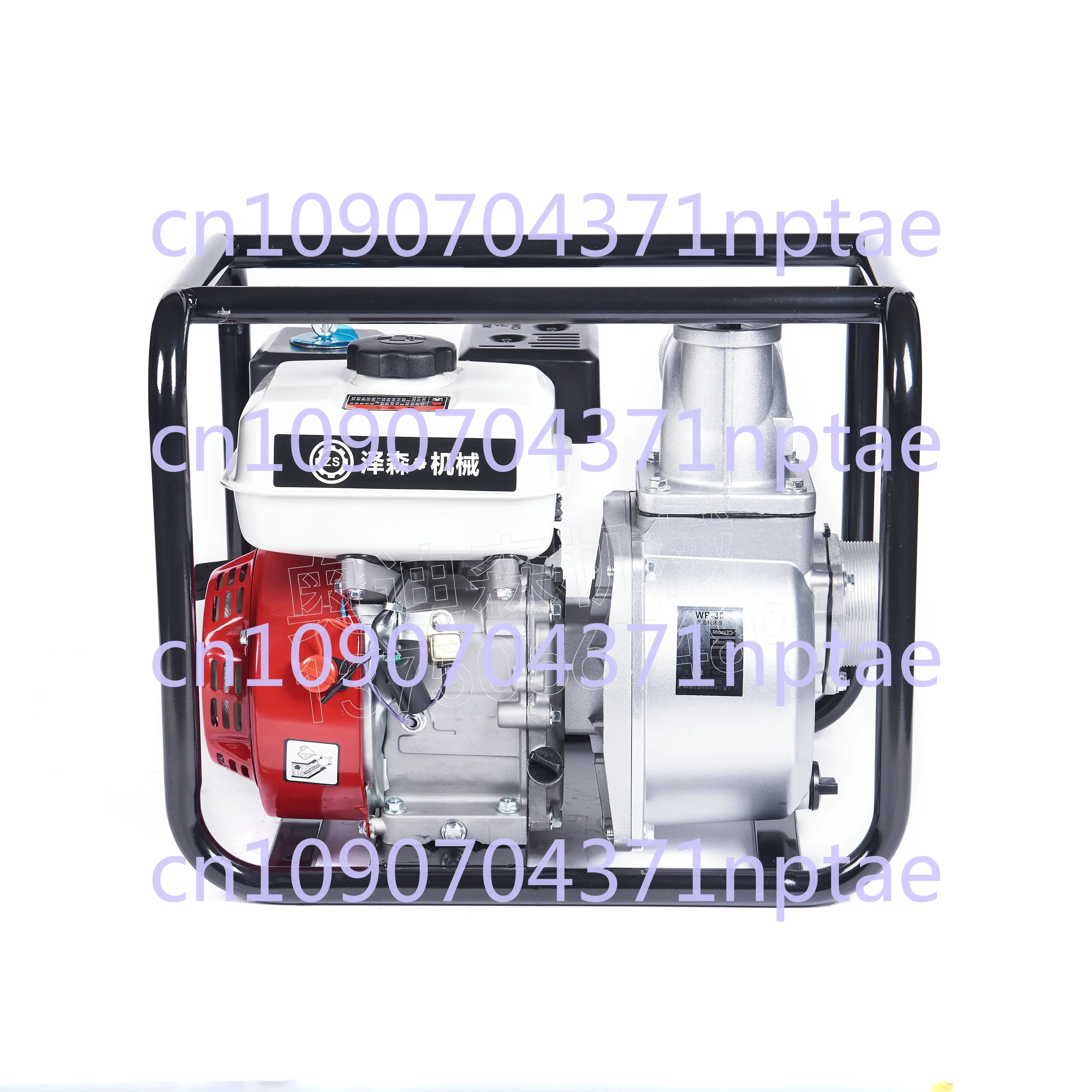 Gasoline engine water pump 2 inch 3 inch 4 inch large flow irrigation pump high pressure self-priming pump