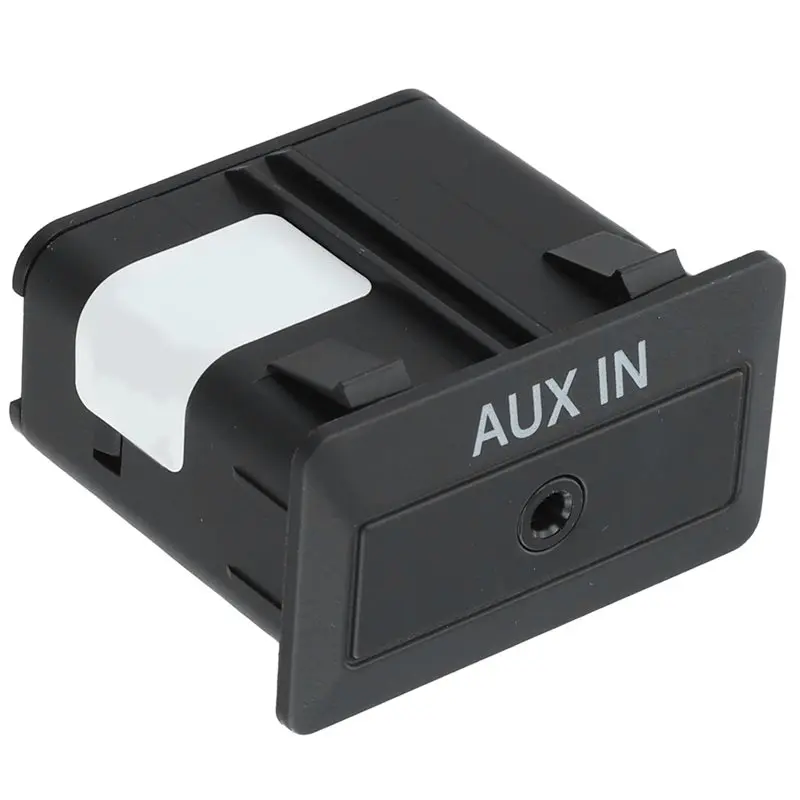A85E-Car Center Console Accessory For MAZDA 3 2010 2013 TD7466DFX5717 Auxiliary Stereo Adaptor Audio Socket Reliable
