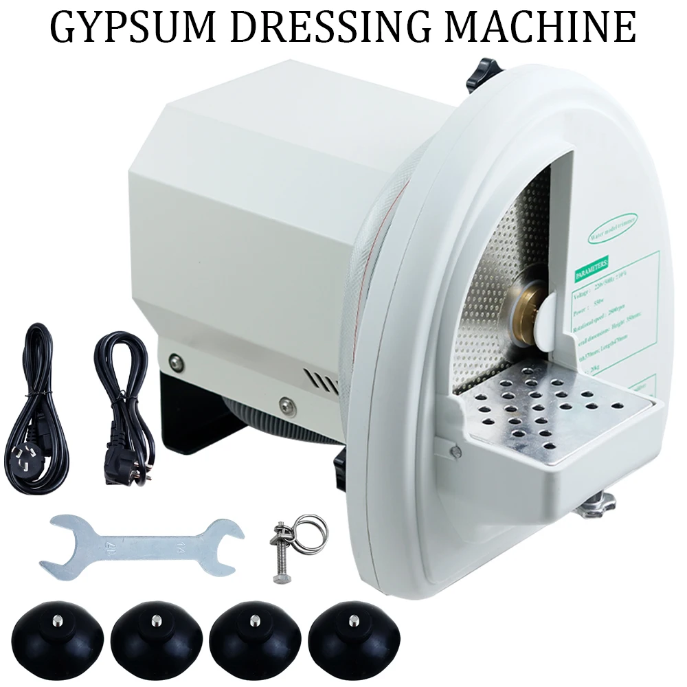 Imagem -06 - Máquina de Acabamento de Gesso Dental Corrigindo Modelo Trimmer Moedor de Polimento Máquina de Moer com Água