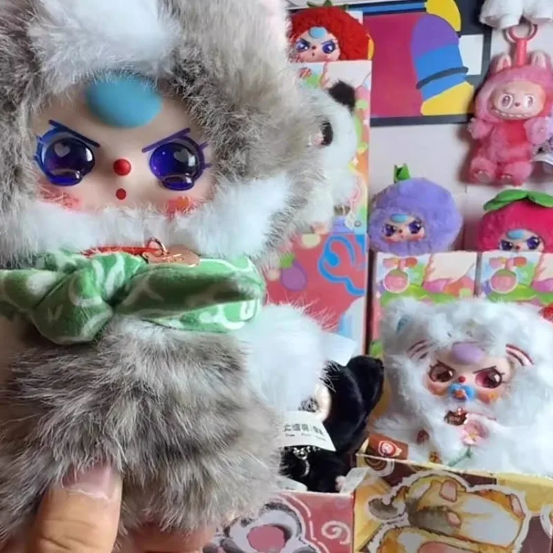 

Baby Three Whose Cat Am I Series Blind Box Plush Doll Trendy Surprise Gift Decorative Bag Pendant 100% Original for Birthday