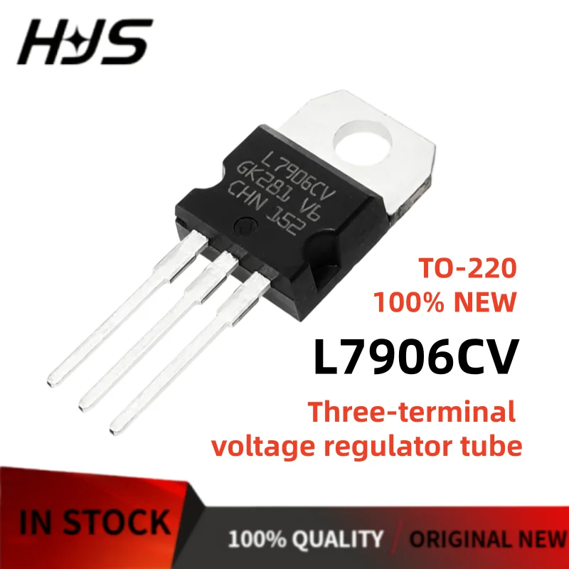 10-100PCS New L7906CV L7906 Three-terminal voltage regulator tube TO-220