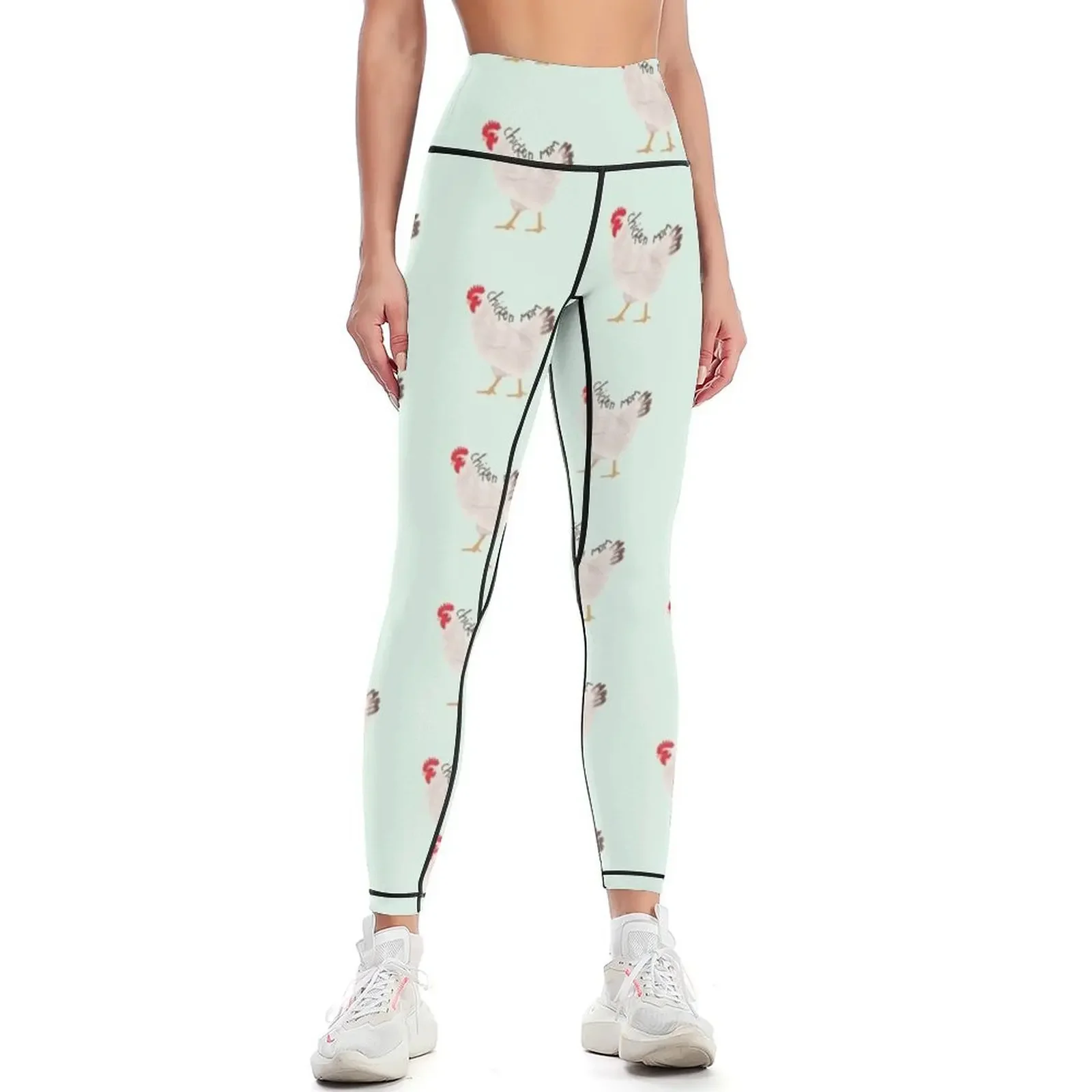 

Chicken Mom Leggings Sports pants woman Sportswear woman gym for girls Sports pants for Womens Leggings