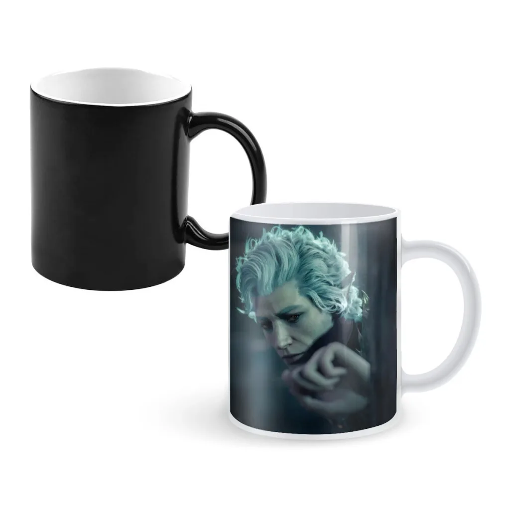 

Astarion B-Baldur's Gate 3 Creativity Change Color Chang mug Ceramic mug Hot Coffee Cup Breakfast Cup mug Friend Gift