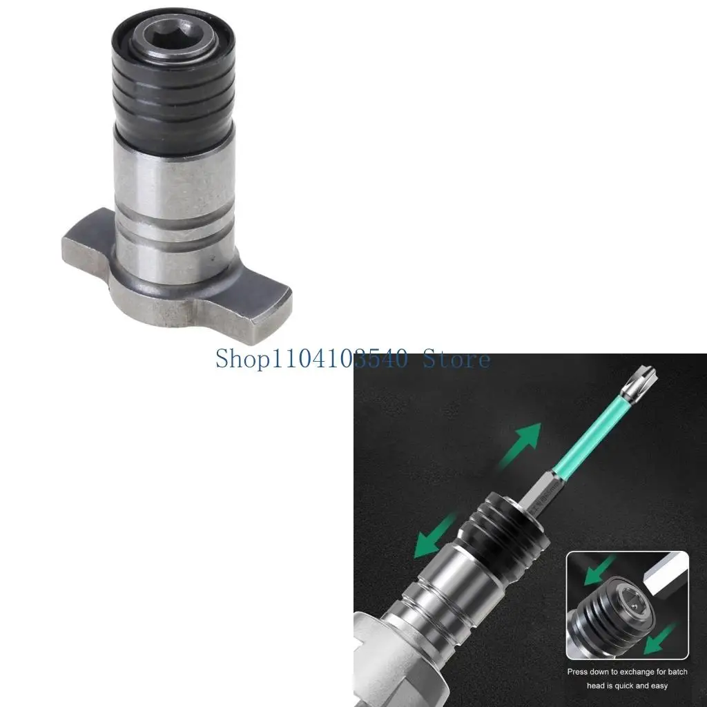

02DC Electric Brushless Impact Wrench Shafts Accessory Hexagon Female Socket Adapter Power Drill Tool Accessories