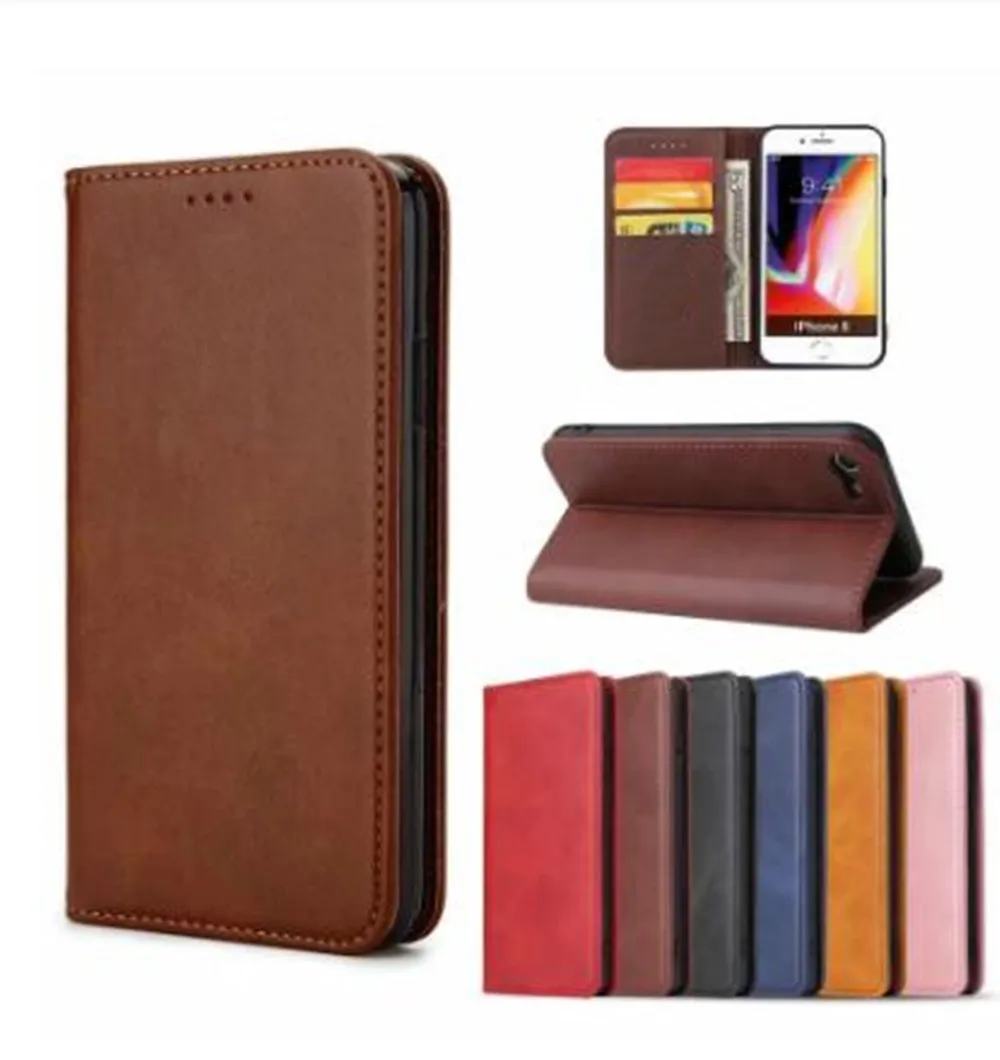 Flip Leather Case For LG Magna G2 G3 G3S G4 G4S G4C G5 G6 G7 G8 G8S Mini Beat ThinQ Stylus Phone Wallet Cover Coque Capa image 3