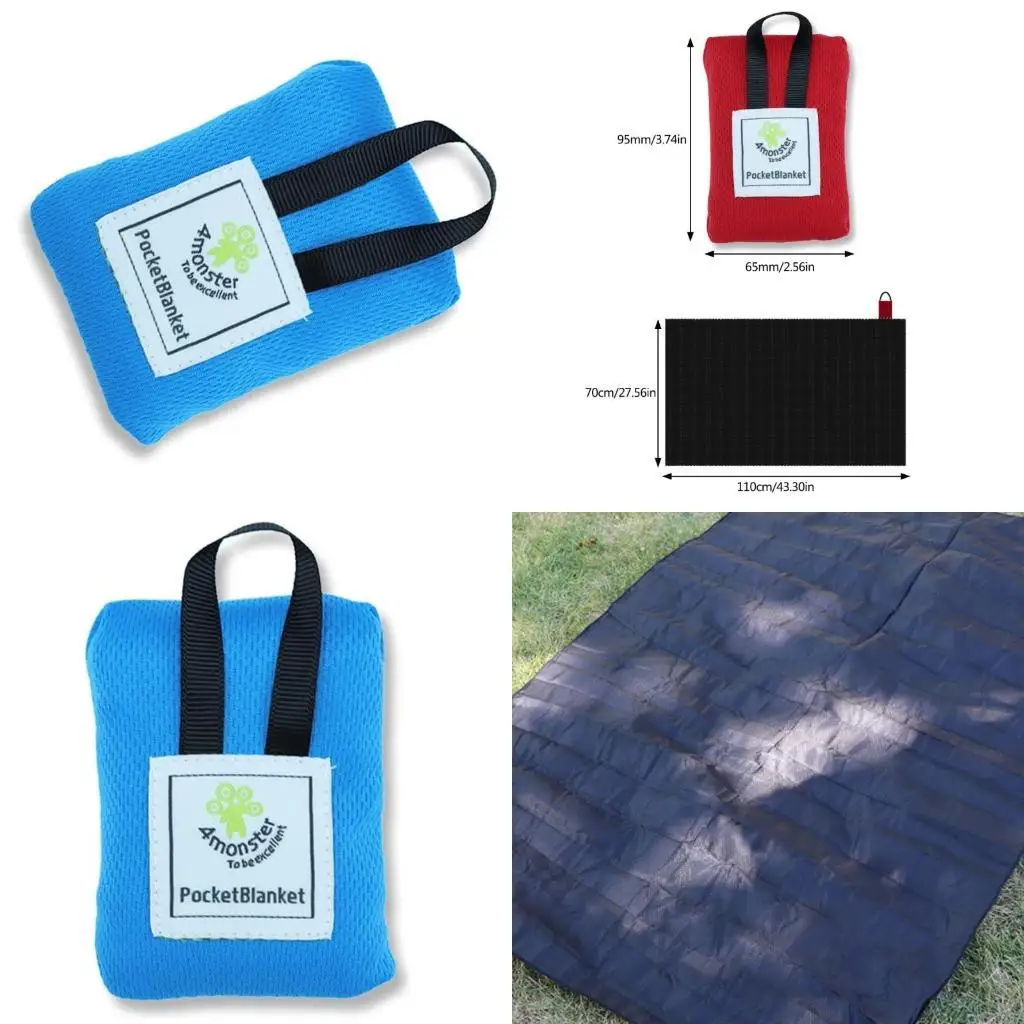 

Waterproofed Folded Camping Mat Picnics Damp Proof Mat Outdoor Sitting Mat for Camping Hiking Accessories
