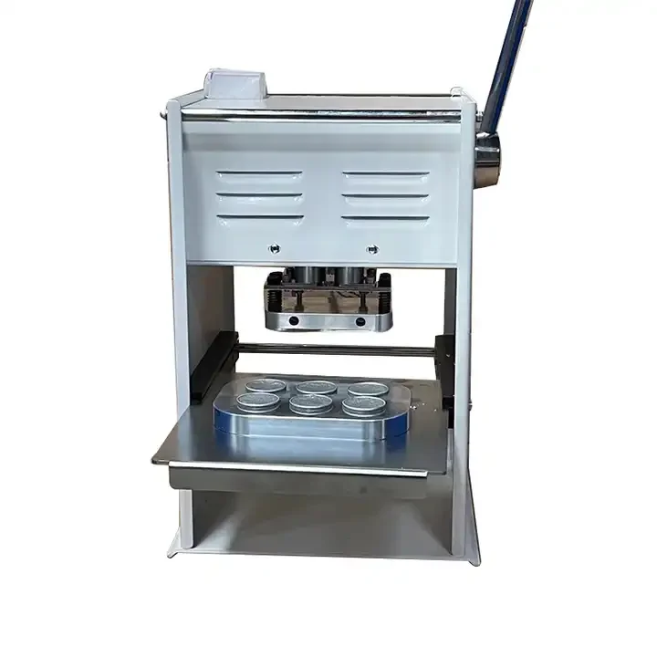 

Semi-automatic Aluminum Foil/paper Bucket Small Manual Coffee Capsule/ Yogurt Cup Sealing Machine for Sale Plastic Machine