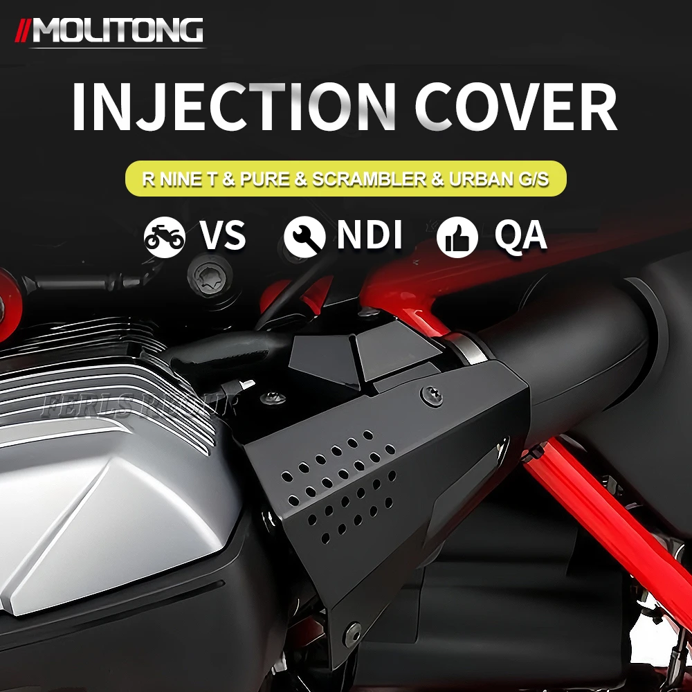 For BMW R NineT R12 Specific Engine Protector Kit - Aluminum Injection Cover Shield for R9T, Urban G/S, Scrambler, Pure Models