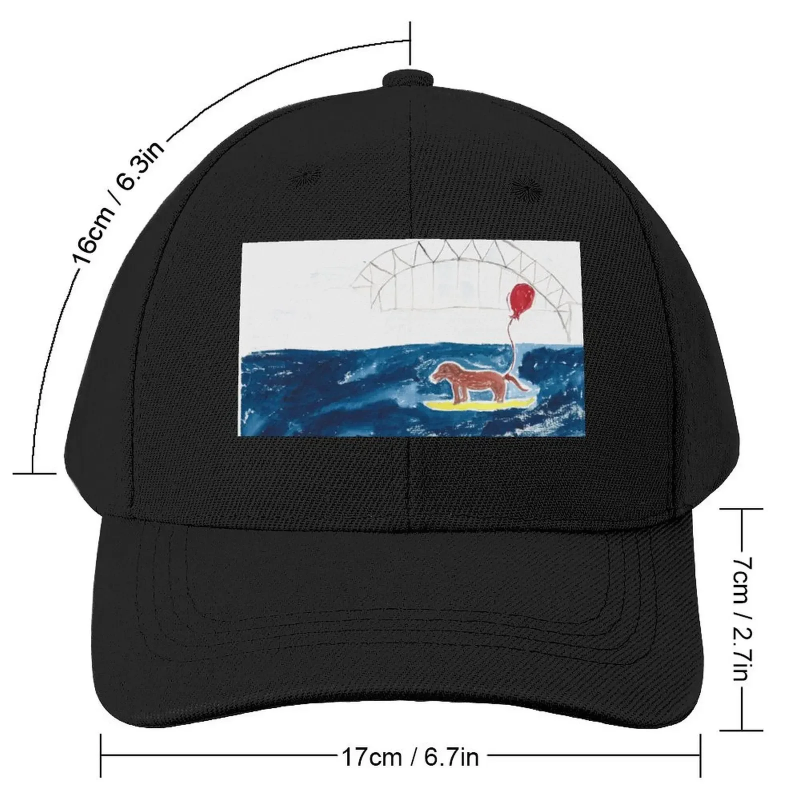 Being carefree on Sydney Harbour Baseball Cap derby hat Trucker Cap Male Women's