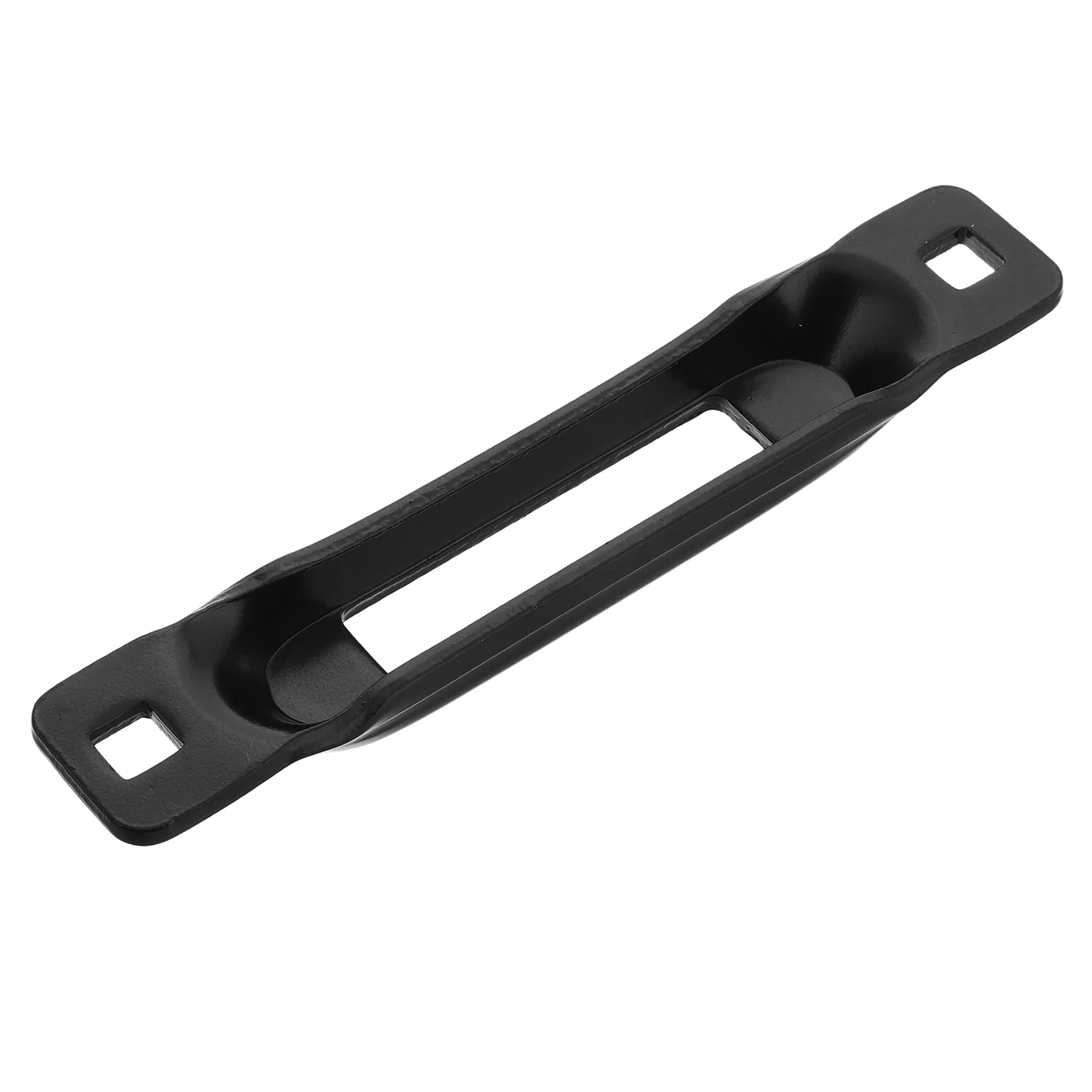 

Track Truck Holder Replacement Fastening Straps Single Slot Fixing Parts Goods Anchors Black Fitting