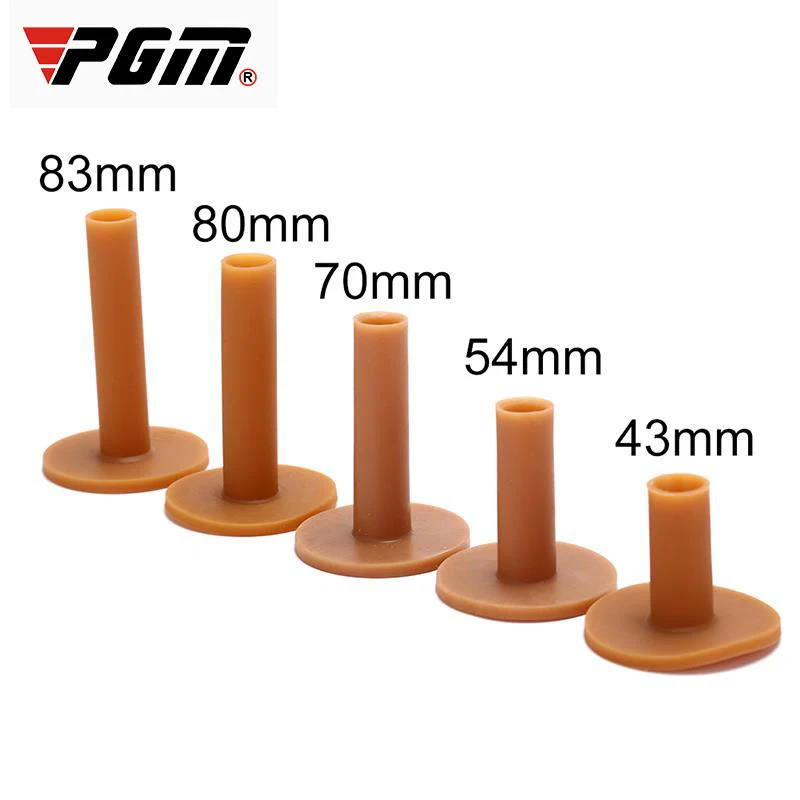 4PCS PGM Training Practice Tee Mat Golves Ball Hole Holders Beginner Trainer Practice Rubber Golf Tee Holder QT001