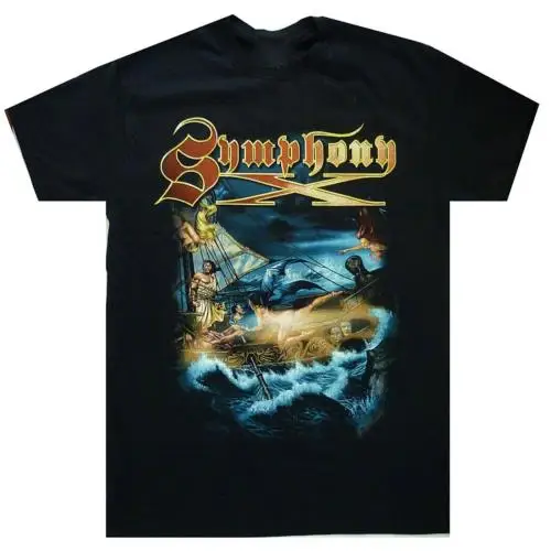 Symphony X Band For Fans Cotton Black Full Size Shirt  VN1687