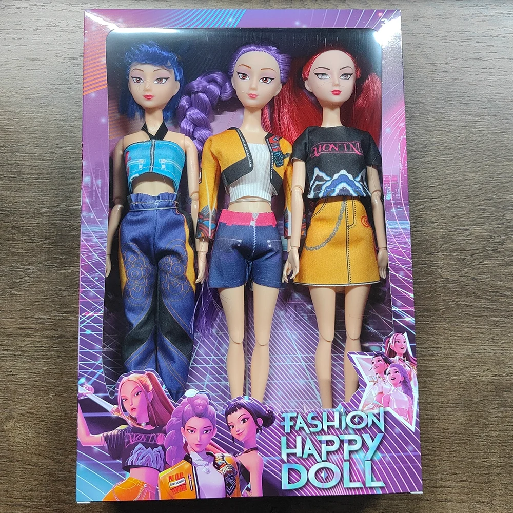 

Hot Kpop Demon Hunters Desktop Doll Ornament Rumi Mira Zoey Sussy Kpop Devil Hunter Character Birthday Gift Fan Club Gift