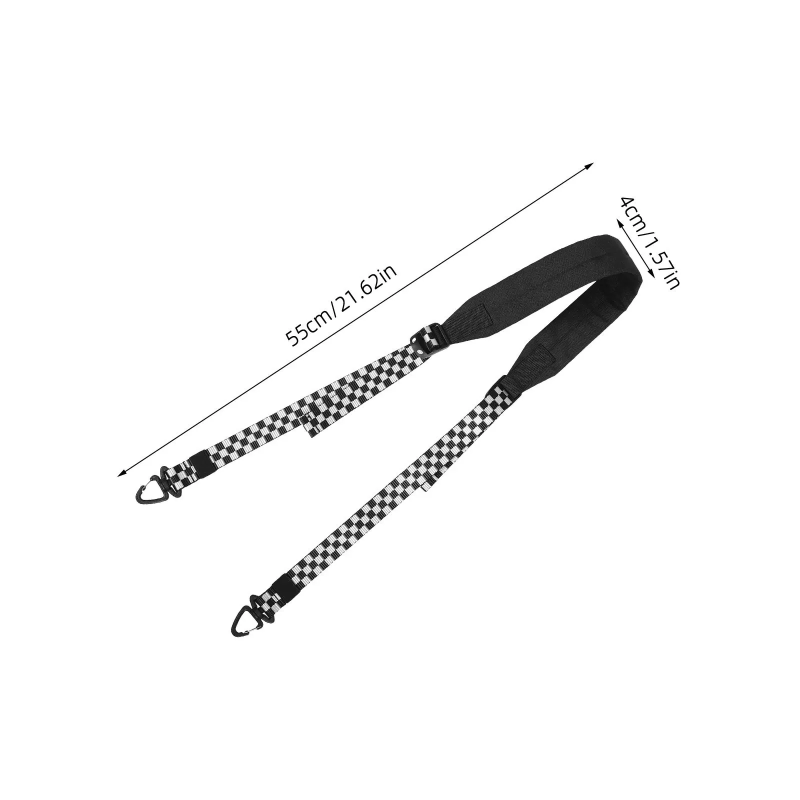 حزام الكتف مبطن بديل قابل للتعديل لحقيبة ساعي البريد عبر الجسم، حقيبة ظهر واق من المطر، حقيبة يد للكمبيوتر المحمول، مقاومة للاهتراء #4