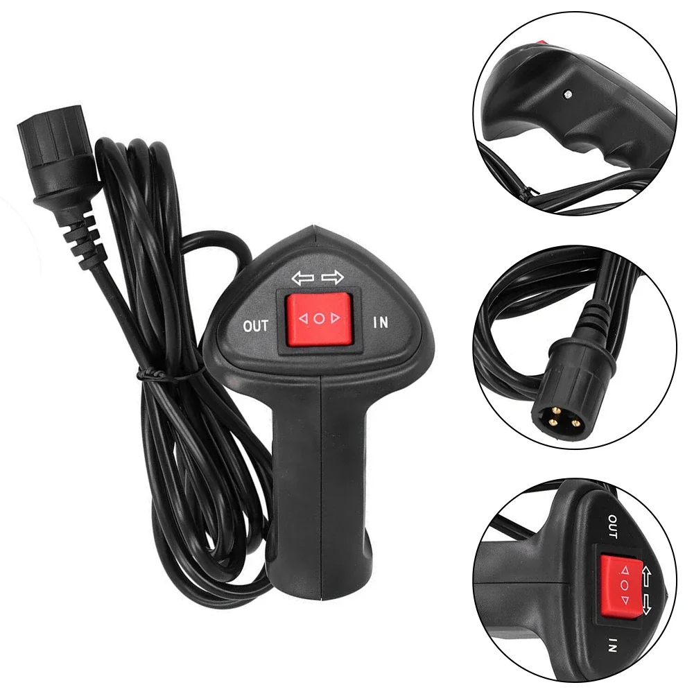 Handheld Winch Controller Electric Winch Controller For Off-Road Vehicles Convenient Storage Plug-and-Play Wiring